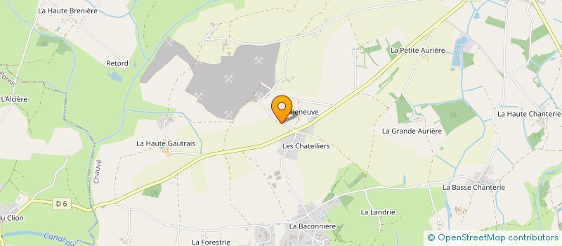 localisation de l'entreprise MADAME LAETITIA SERENNE  PREFAILLES