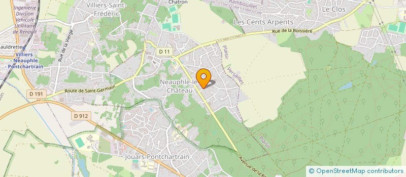 localisation de l'entreprise MADAME LAETITIA SERERO à NEAUPHLE-LE-CHATEAU