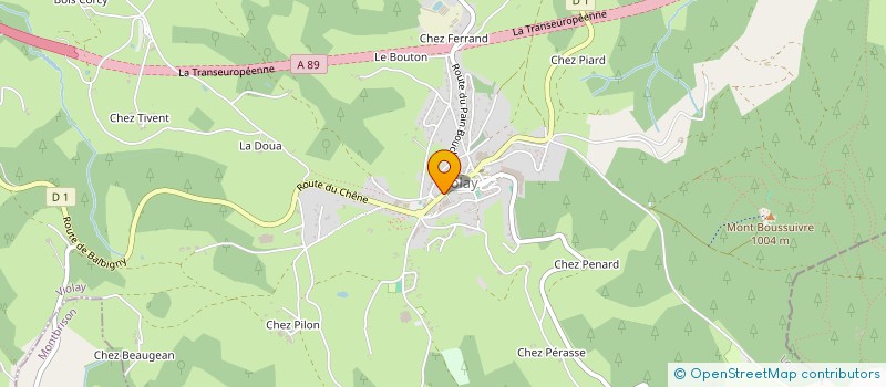 localisation de l'entreprise MADAME LAETITIA SERRAILLE  VIOLAY