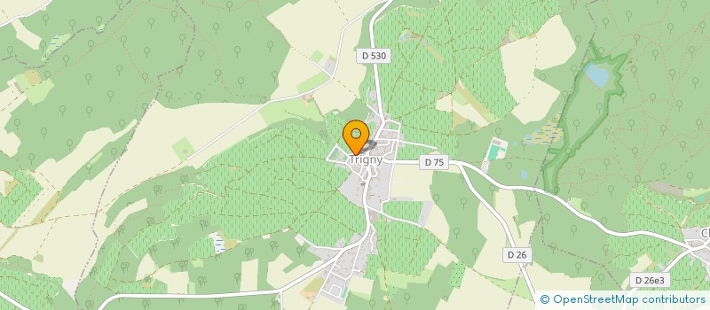 localisation de l'entreprise MADAME LAETITIA SERY  TRIGNY