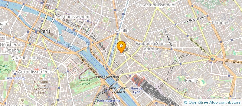 localisation de l'entreprise MADAME LAETITIA SEVERAC  PARIS