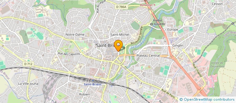 localisation de l'entreprise MADAME LAETITIA SIBILLOTTE à SAINT-BRIEUC