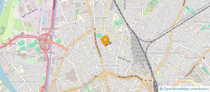 localisation de l'entreprise MADAME LAETITIA SIREIX à TOULOUSE