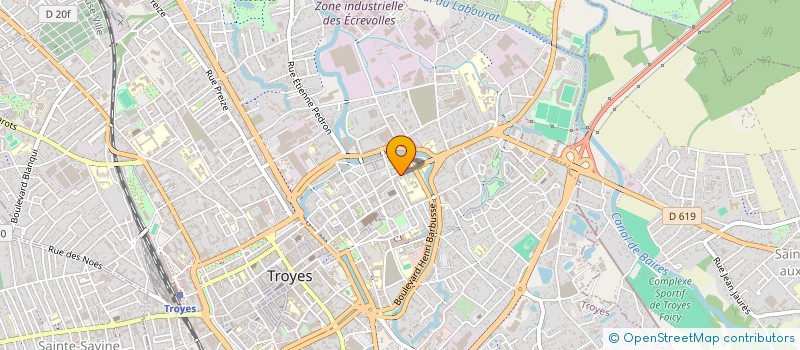 localisation de l'entreprise MADAME LAETITIA SIX à TROYES