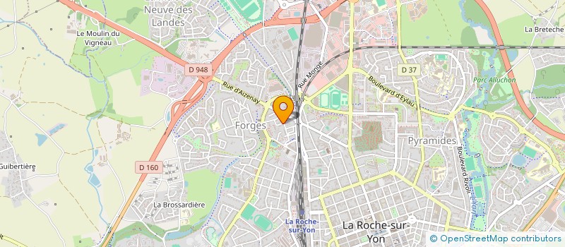 localisation de l'entreprise MADAME LAETITIA SLOBODA à LA ROCHE-SUR-YON