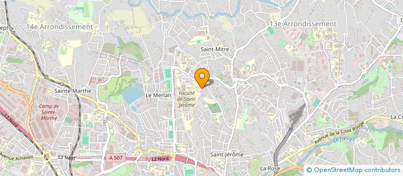 localisation de l'entreprise MADAME LAETITIA SOLIGNAC  MARSEILLE