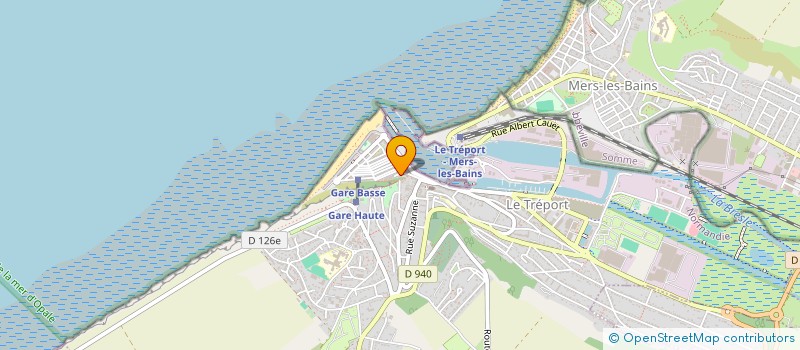 localisation de l'entreprise MADAME LAETITIA SORET  LE TREPORT