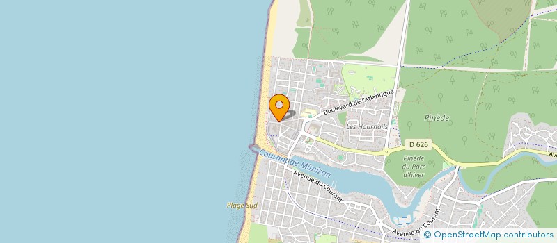 localisation de l'entreprise MADAME LAETITIA SOULE  MIMIZAN