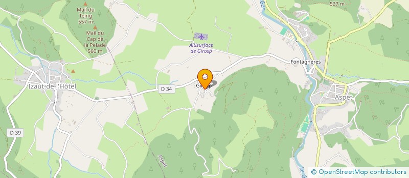 localisation de l'entreprise MADAME LAETITIA SOULE à ASPET