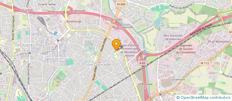 localisation de l'entreprise MADAME LAETITIA SOUTOUL à TOULOUSE