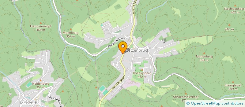 localisation de l'entreprise MADAME LAETITIA STEIN  HASPELSCHIEDT