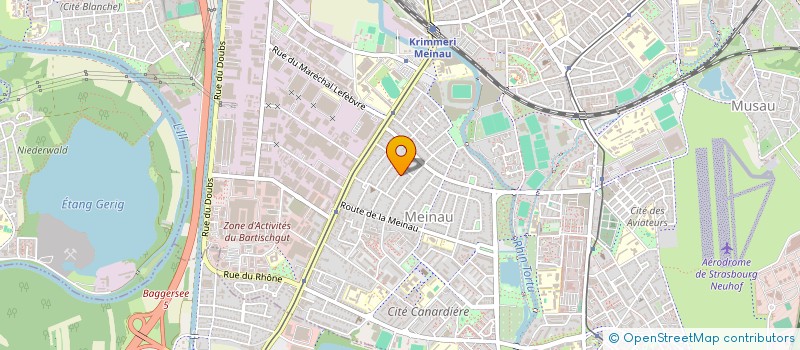 localisation de l'entreprise MADAME LAETITIA STEMPFER à STRASBOURG