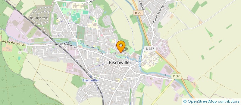 localisation de l'entreprise MADAME LAETITIA STIEG  SCHIRRHEIN