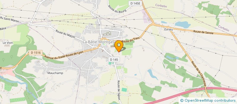 localisation de l'entreprise MADAME LAETITIA STOUVENEREAU  LA BATIE-MONTGASCON