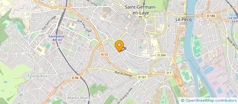 localisation de l'entreprise MADAME LAETITIA STUMM  SAINT-GERMAIN-EN-LAYE