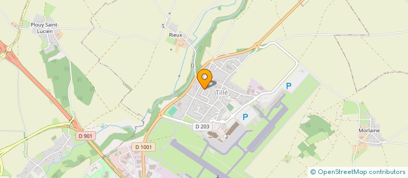 localisation de l'entreprise MADAME LAETITIA SURY  TILLE