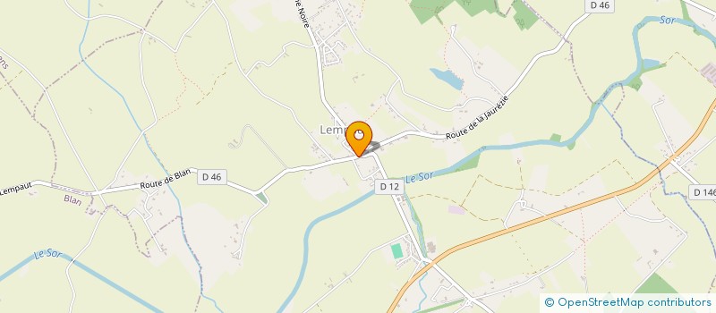 localisation de l'entreprise MADAME LAETITIA SZCZEKATEK  LEMPAUT