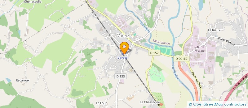 localisation de l'entreprise MADAME LAETITIA TAILLON  VARETZ