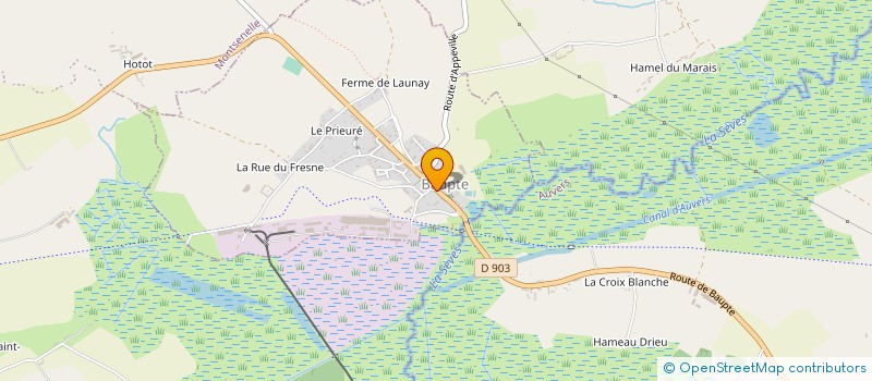 localisation de l'entreprise MADAME LAETITIA TANGUY  BAUPTE