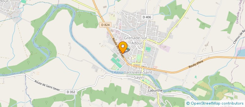 localisation de l'entreprise MADAME LAETITIA TASTET à GRENADE-SUR-L'ADOUR