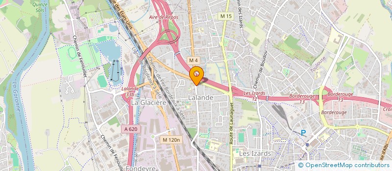 localisation de l'entreprise MADAME LAETITIA TAUGAMOA  TOULOUSE