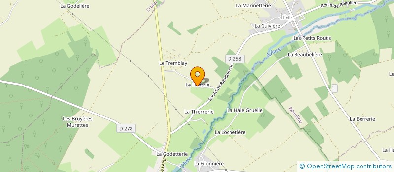 localisation de l'entreprise MADAME LAETITIA TAVERNE à IRAI