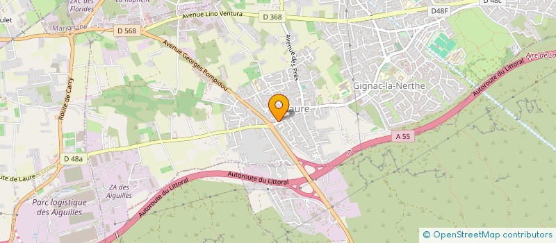 localisation de l'entreprise MADAME LAETITIA TERRER à GIGNAC-LA-NERTHE