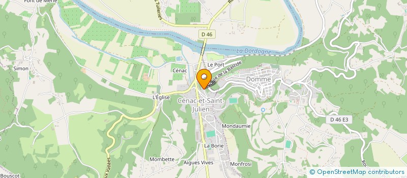 localisation de l'entreprise MADAME LAETITIA THELLIEZ  LE VIGAN