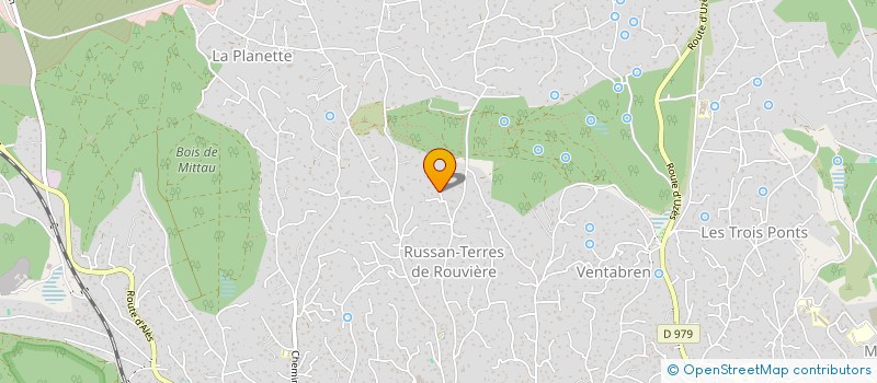 localisation de l'entreprise MADAME LAETITIA THEVENON  NIMES