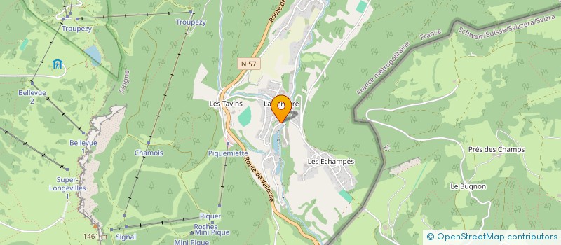 localisation de l'entreprise MADAME LAETITIA THIBAULT  JOUGNE