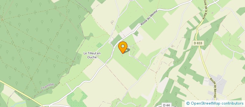 localisation de l'entreprise MADAME LAETITIA THIERRY  MESNIL-EN-OUCHE