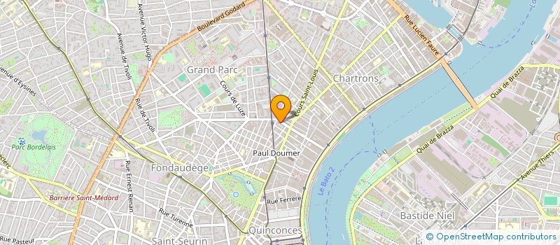 localisation de l'entreprise MADAME LAETITIA THION  BORDEAUX