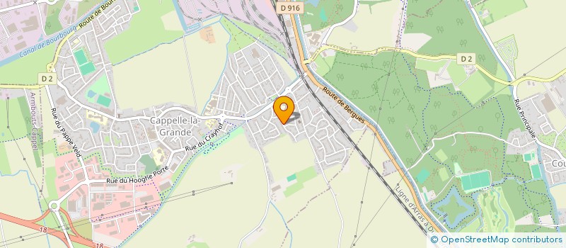 localisation de l'entreprise MADAME LAETITIA THIRION  CAPPELLE-LA-GRANDE