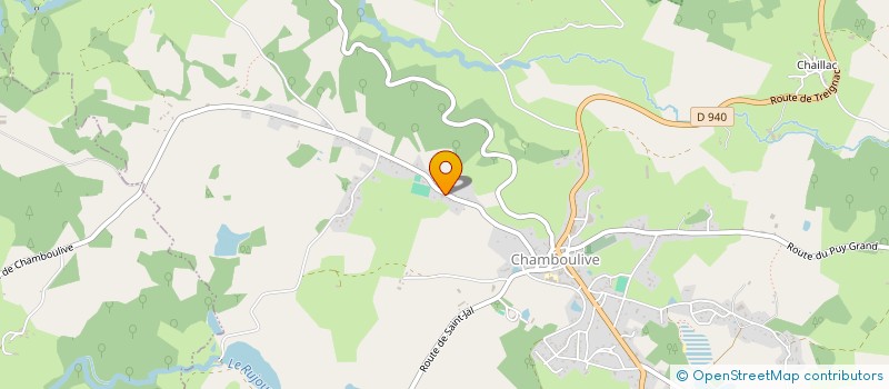 localisation de l'entreprise MADAME LAETITIA TINTIGNAC  CHAMBOULIVE