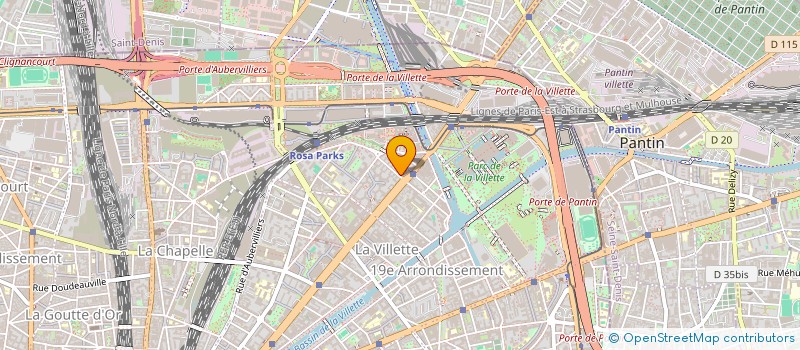 localisation de l'entreprise MADAME LAETITIA TISS  PARIS