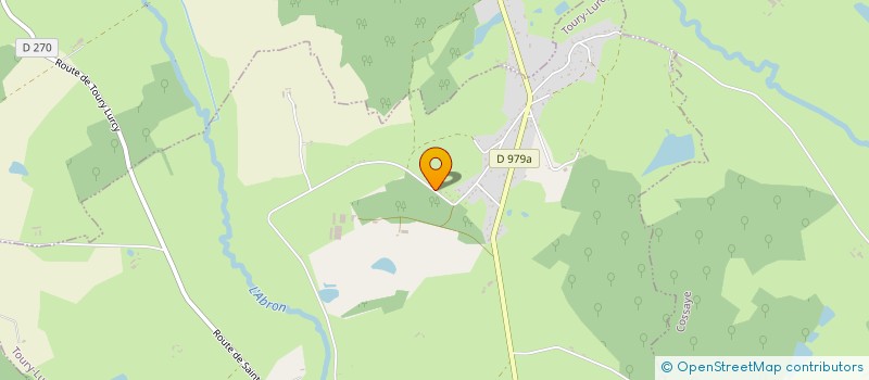 localisation de l'entreprise MADAME LAETITIA TOJNKO  TOURY-LURCY