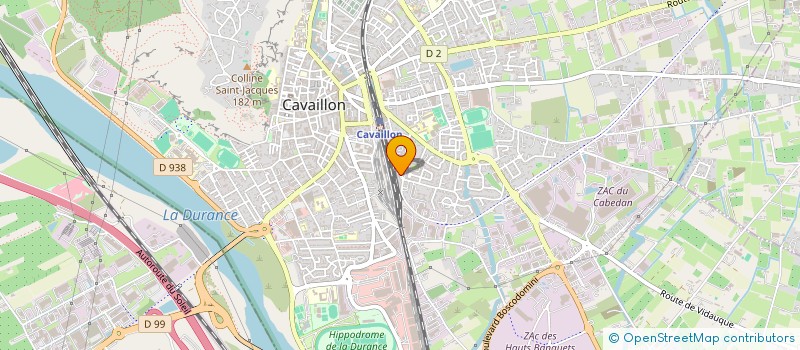 localisation de l'entreprise MADAME LAETITIA TOMEI  CAVAILLON