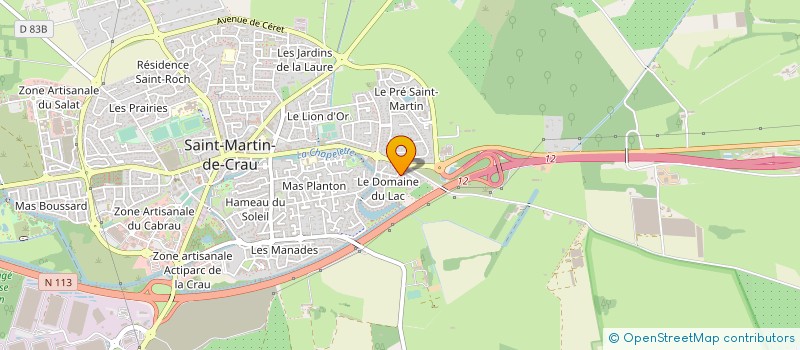 localisation de l'entreprise MADAME LAETITIA TORA à SAINT-MARTIN-DE-CRAU