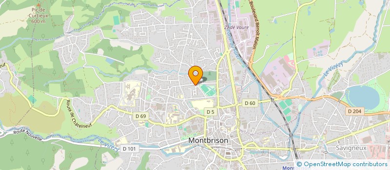 localisation de l'entreprise MADAME LAETITIA TORRENS  MONTBRISON