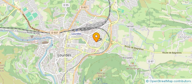 localisation de l'entreprise MADAME LAETITIA TOUATI à LOURDES