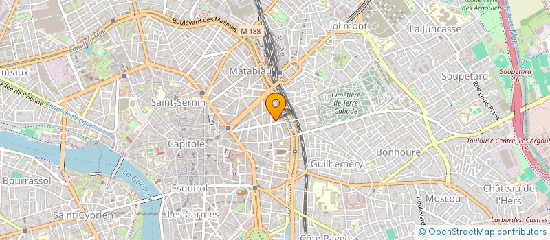 localisation de l'entreprise MADAME LAETITIA TOULOUT à TOULOUSE