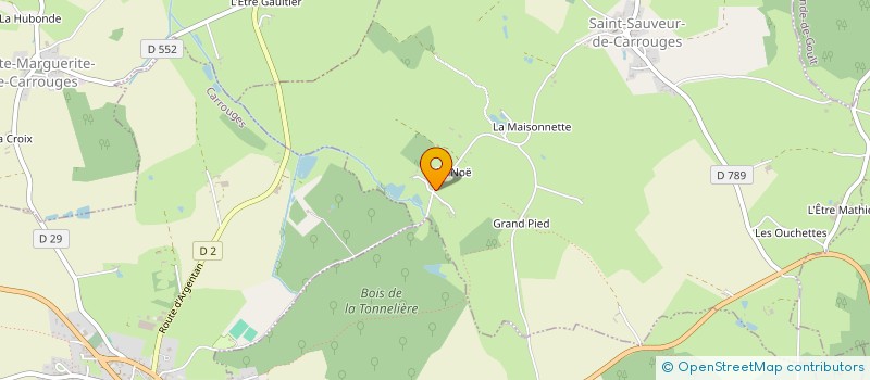 localisation de l'entreprise MADAME LAETITIA TOUTAIN à CIRAL