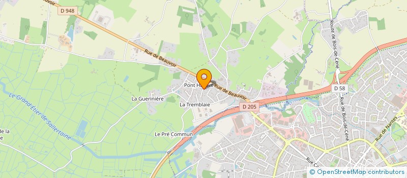 localisation de l'entreprise MADAME LAETITIA TRIBOUL à SALLERTAINE