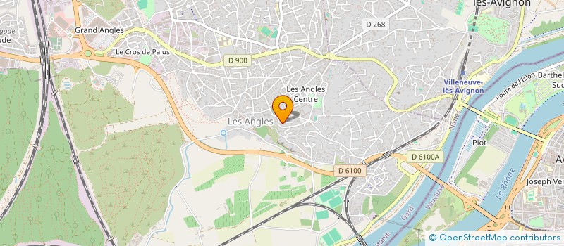 localisation de l'entreprise MADAME LAETITIA TRIBOUT  ROCHEFORT-DU-GARD