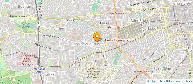 localisation de l'entreprise MADAME LAETITIA TRIGORY  BORDEAUX