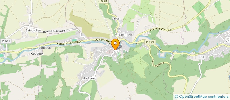 localisation de l'entreprise MADAME LAETITIA TRINCAL  CHIDRAC