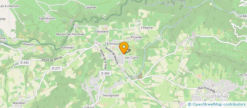 localisation de l'entreprise MADAME LAETITIA TRIPIER à CHARNAS