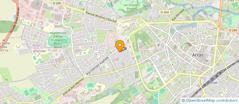 localisation de l'entreprise MADAME LAETITIA TURCOT-RAMBEAU à ARRAS