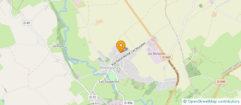 localisation de l'entreprise MADAME LAETITIA TURPEIN à MONTGIVRAY