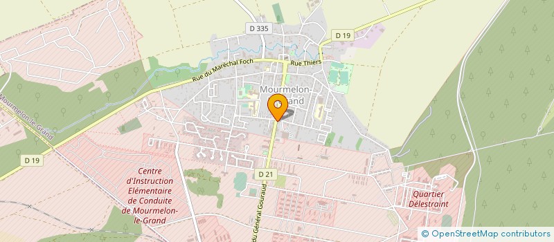 localisation de l'entreprise MADAME LAETITIA URBAIN  SUIPPES